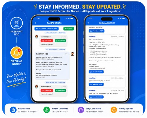 Society Manager App